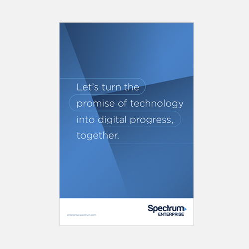 Print ads for Spectrum Enterprise